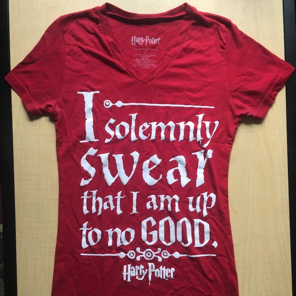 I Solemnly Swear... Red Shirt